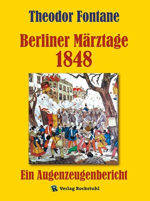 cover image of Berliner Märztage 1848